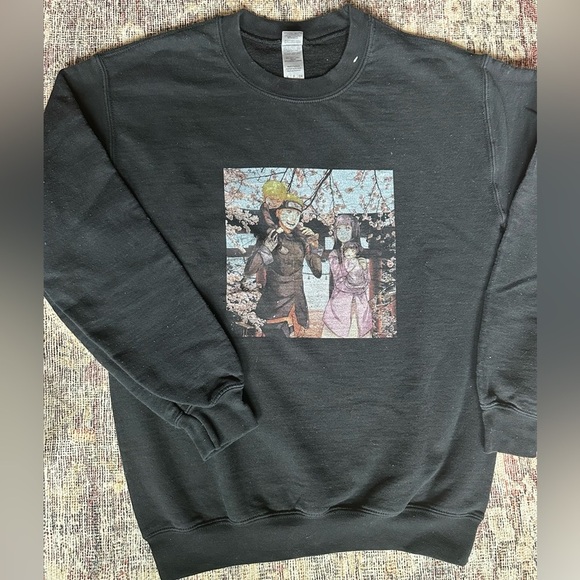 Naruto Faded Crewneck Sweatshirt - Picture 1 of 3